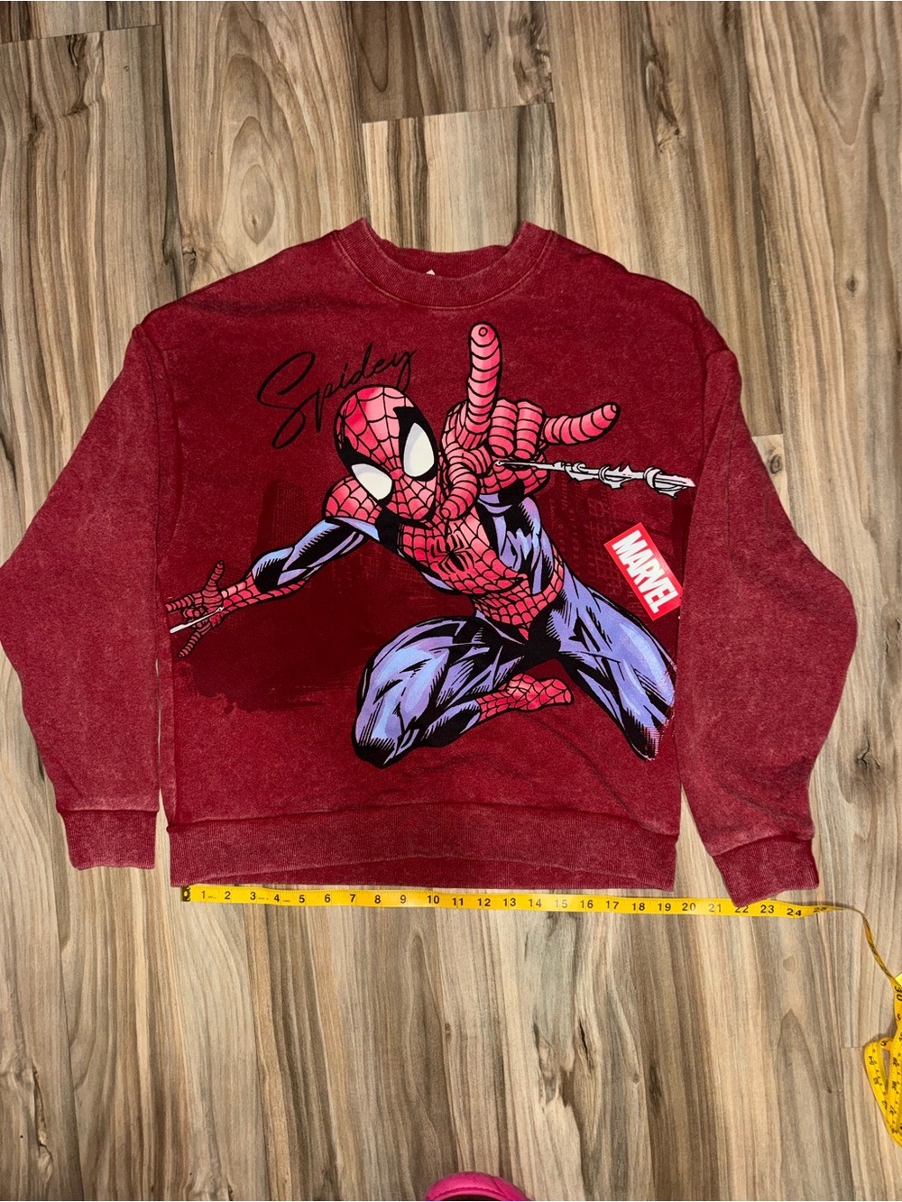 Women’s Marvel Spider-Man Graphic Crewneck